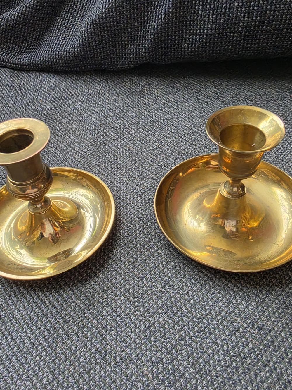 Brass Candlestick Holders - Classic Gold Home Accent